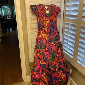 NWTO- Sugar lips Milania dress in bright jewel tone colors.